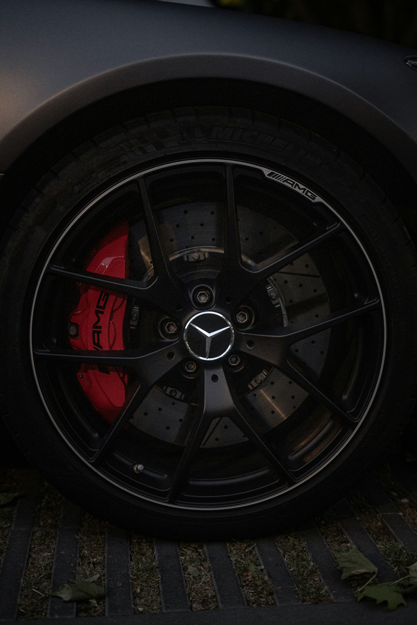 Mercedes brake rotor and caliper inspection at German Auto Doctor Simi Valley